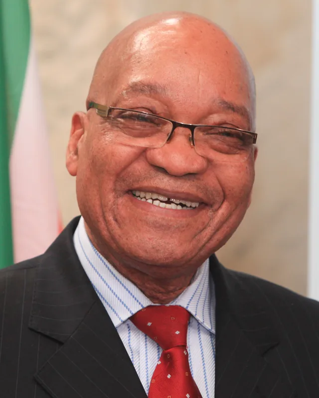 Portrait of Jacob Zuma